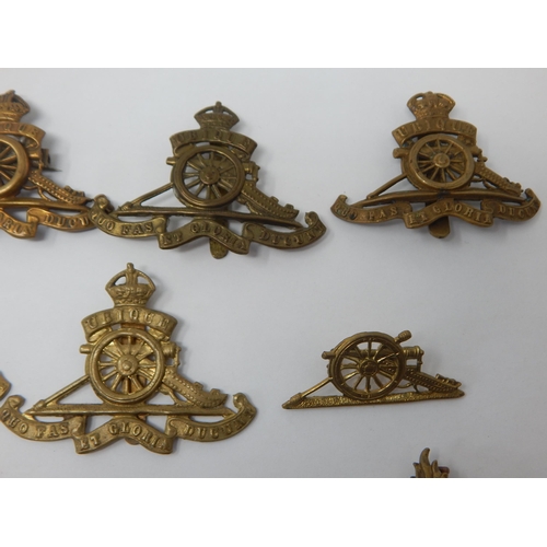 127 - Quantity of Royal Artillery Cap Badges