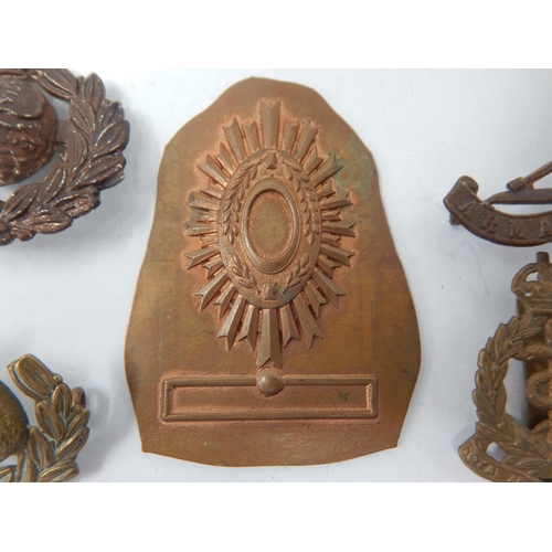 149 - Quantity of Military Cap Badges & a Proposed Design for Namibia Independence Decoration 1st Strike