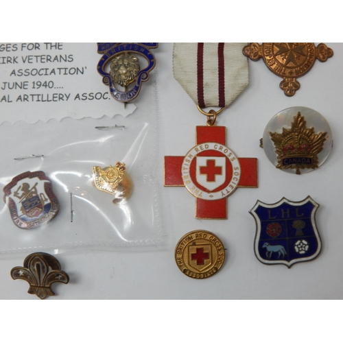 153 - A Collection of Various Badges & Interesting Items