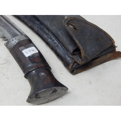 174 - Early 20th Century Kukri Knife. Length 48cm