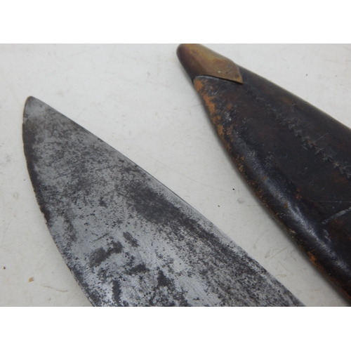 174 - Early 20th Century Kukri Knife. Length 48cm
