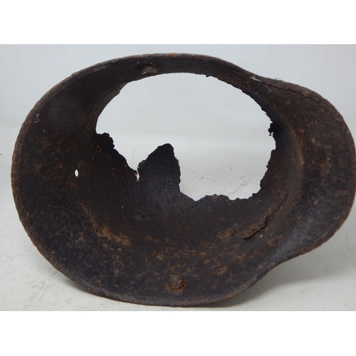 218 - WWI German Relic Helmet. Note: Customers must satisfy themselves prior to bidding in regard to condi... 