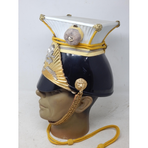 226 - 17th/21st Lancers Modern Helmet with Chin Strap. Note: Customers must satisfy themselves prior to bi... 