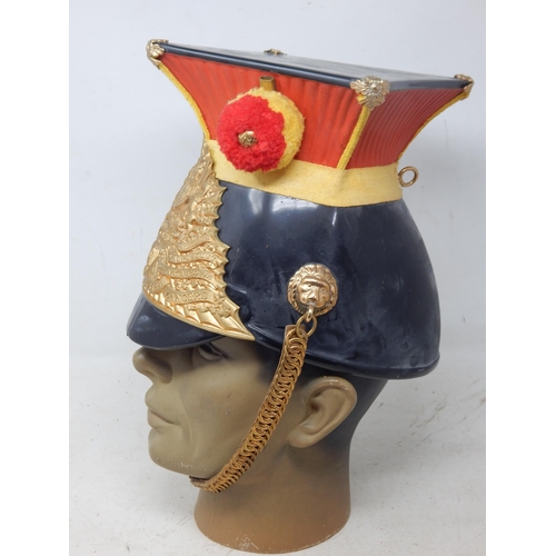 227 - Fifth Royal Irish Lancers Modern Helmet with Chin Strap. Note: Customers must satisfy themselves pri... 