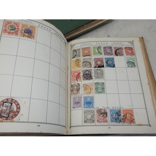 30 - Large collection of GB and World stamps housed in 3 x vintage albums enormous catalogue value, sorti... 