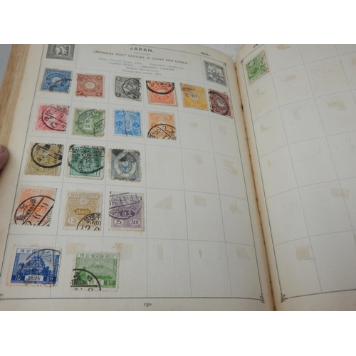 31 - Superb vintage Strand stamp album containing a massive collection of GB and world stamps