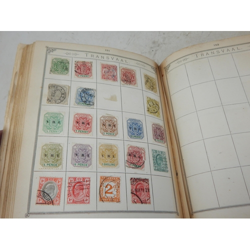 33 - Early Lincoln Stamp Album dated Xmas 1898 and with notes on back dating back to December 18, 1899 co... 