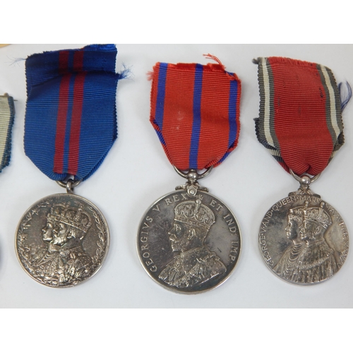 399J - A Quantity of Medals Including WWII, Queen Victoria, Edward VII, George V, QEII Coronation & Jubilee... 