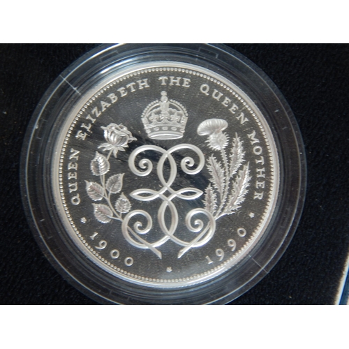 68 - Royal Mint Collection of Seven Silver Crown Sized Coins in Cases of Issue Including QEII 70th Birthd... 