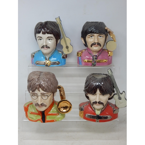 495 - A Set of The Beatles Character Jugs modelled by Ray Noble