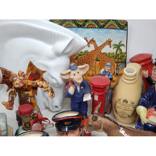 516 - A Large Quantity of Ceramics Including Royal Doulton, Beswick, Kevin Francis etc (lot)