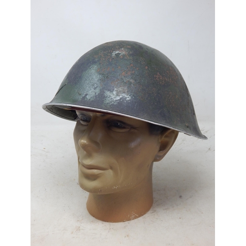 523 - A Military Helmet with Liner