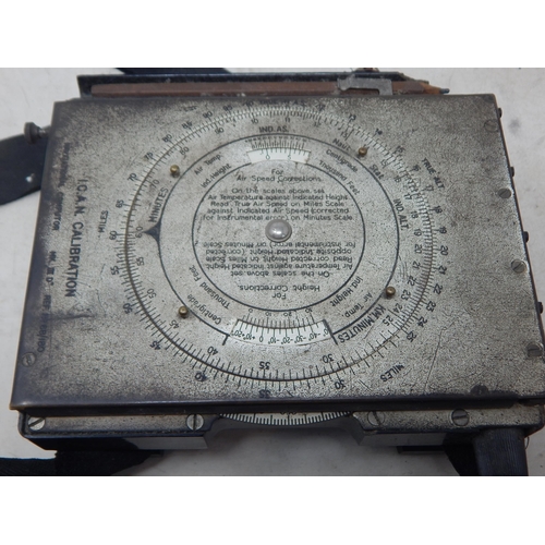 404 - World War II Navigational Computor, Mark III D*, Ref No. 6B/180 was for use in aeroplanes and provid... 