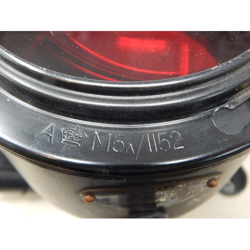 405 - WWII Air Ministry Aldis Signalling Lamp, marked AM 5A/760, serial no. P4913, dated 1940, in Air Mini... 