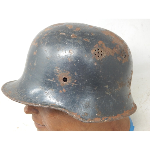 240 - WWII German Helmet Shell Feuerwehr M1934. Note: Customers must satisfy themselves prior to bidding i... 