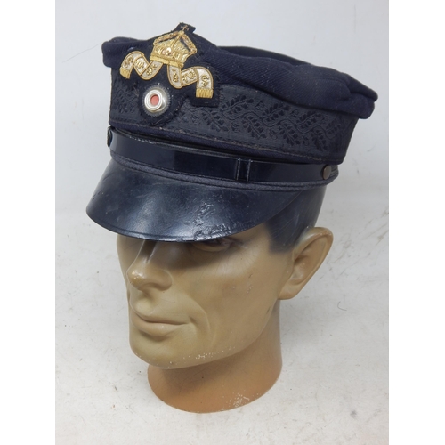 246 - WWI Kaiserliche German Navy Officers Cap. Note: Customers must satisfy themselves prior to bidding i... 