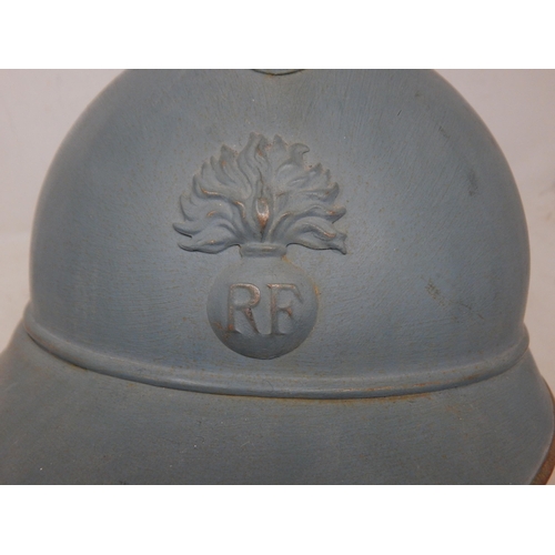 250 - WWI French MI5 Adrian Steel Helmet. Note: Customers must satisfy themselves prior to bidding in rega... 