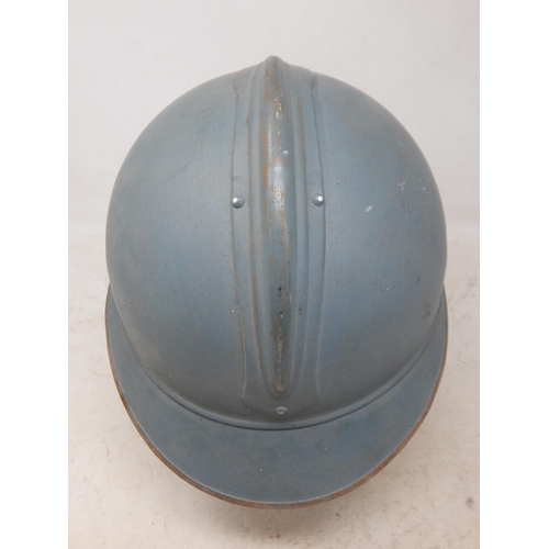 250 - WWI French MI5 Adrian Steel Helmet. Note: Customers must satisfy themselves prior to bidding in rega... 