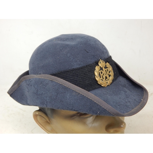 254 - WWII Women's RAF Cap. Note: Customers must satisfy themselves prior to bidding in regard to conditio... 