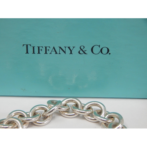 279 - Tiffany & Co Fully Hallmarked Silver Bracelet, Hallmarked London 2002 together with two Tiffany & Co... 