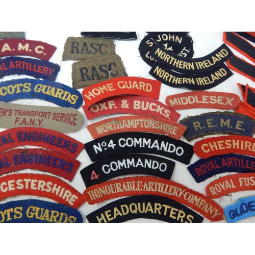 192 - A Quantity of Military Cloth Badges Including Special Constabulary, Military Stripes etc (lot)
