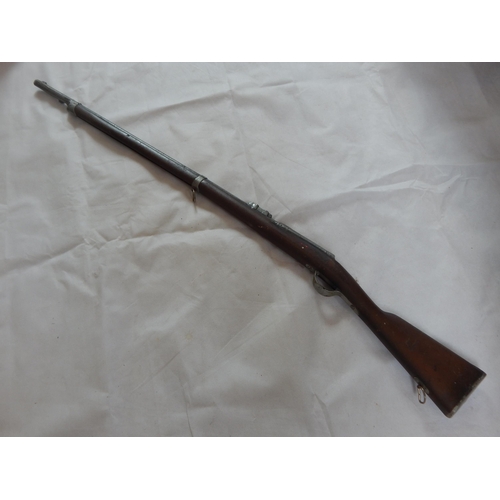 413 - WWII Training Rifle, Possibly a Swedish Mauser, No Moving Parts or Trigger, Length 130cm