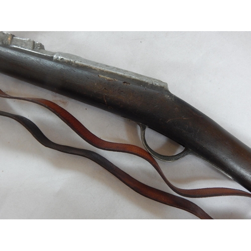 414 - WWII Training Rifle, Possibly a Swedish Mauser, No Moving Parts or Trigger, Length 130cm