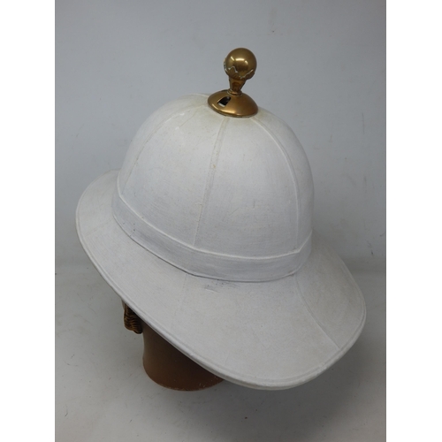 257 - British Royal Marines Helmet with Chin Strap. Note: Customers must satisfy themselves prior to biddi... 