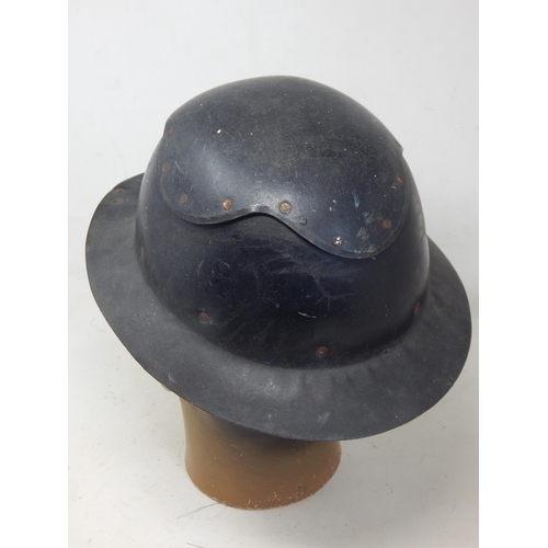 261 - WWII Miners Helmet. Note: Customers must satisfy themselves prior to bidding in regard to condition ... 