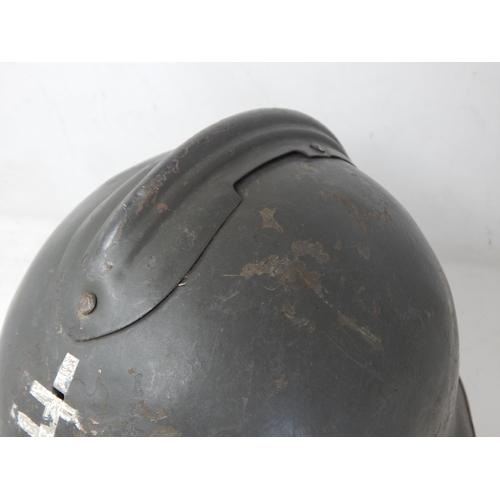 263 - WWII French M26 Adrian Helmet. Note: Customers must satisfy themselves prior to bidding in regard to... 