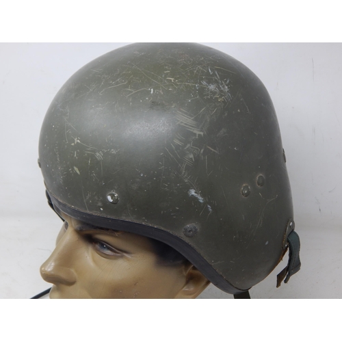 286 - British Aircrew Helmet with Electrical Equipment & Headphones, Dated 16/7/82. Please Note: Customers... 