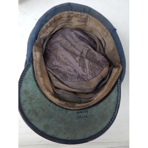 294 - WWII Ladies RAF Peaked Cap. Please Note: Customers must satisfy themselves prior to bidding in regar... 