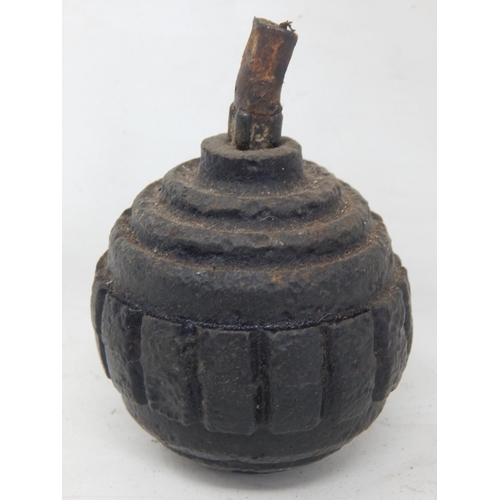 463 - WWI German 1915 Kugel Grenade with Fuse