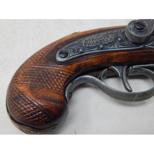 313 - Detailed Working replica Derringer Pistol