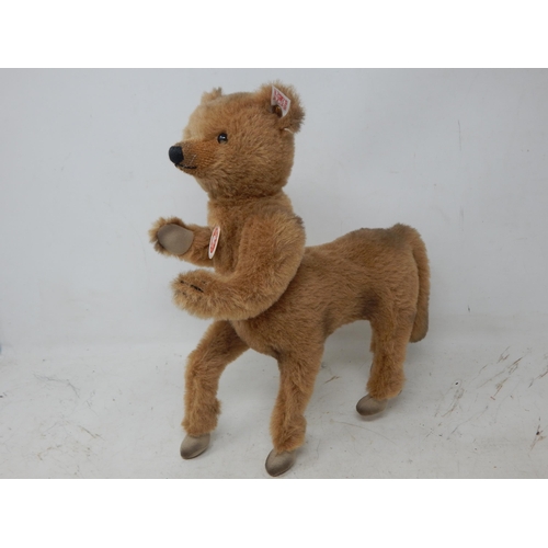 319 - Steiff Centaur Bear with Button & Label in Ear