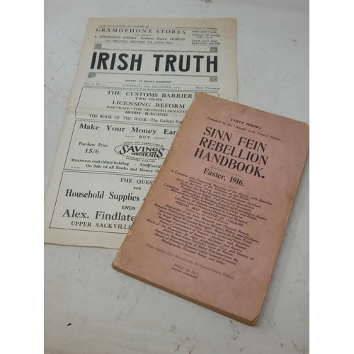 479 - Sinn Fein Rebellion Handbook, Easter 1916 together with 