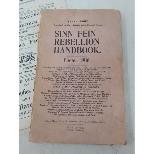 479 - Sinn Fein Rebellion Handbook, Easter 1916 together with 