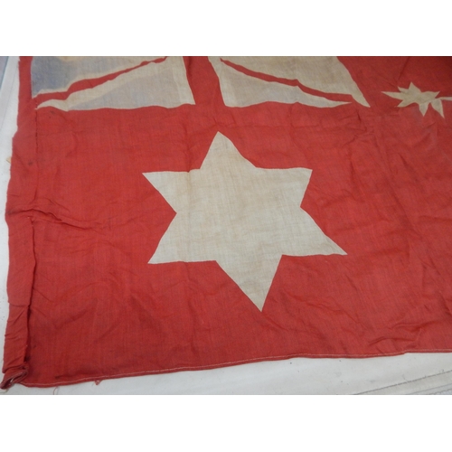 595 - WWI Australian Red Ensign Flag. Measuring 70cm x 47cm