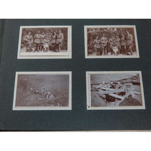 602 - WWI British Album of Photographs of 2/6 London Regiment.