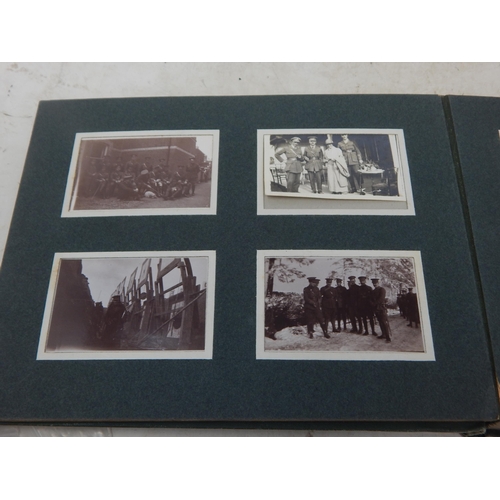 602 - WWI British Album of Photographs of 2/6 London Regiment.
