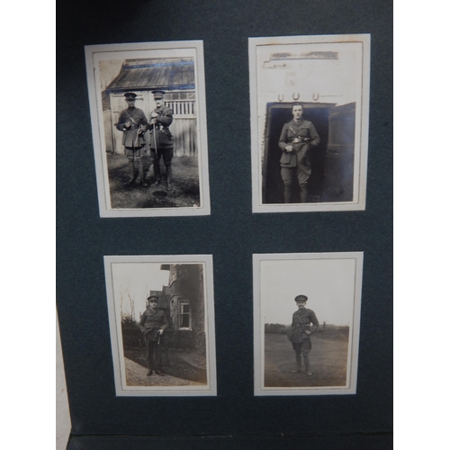 602 - WWI British Album of Photographs of 2/6 London Regiment.
