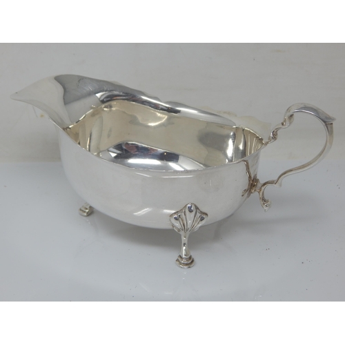 103 - George V Silver Sauce Boat Hallmarked Birmingham 1931 by Adie Brothers. Weight 114g