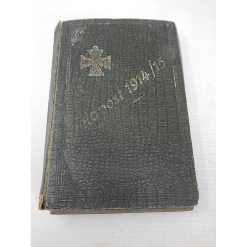 398 - WWI German Feldpost 1914/15 Containing Military Photographs.