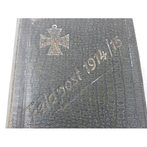 398 - WWI German Feldpost 1914/15 Containing Military Photographs.