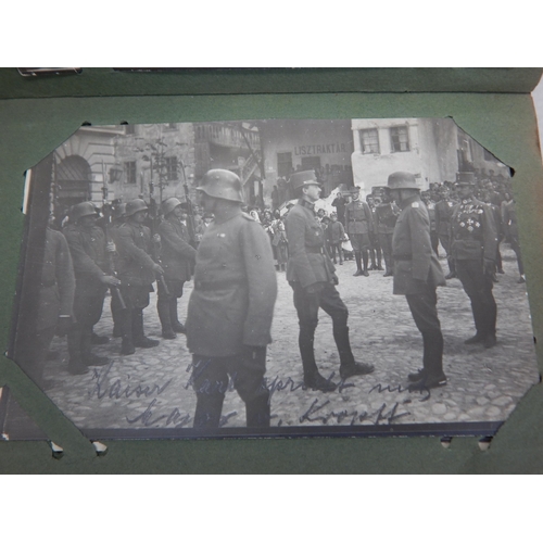 398 - WWI German Feldpost 1914/15 Containing Military Photographs.