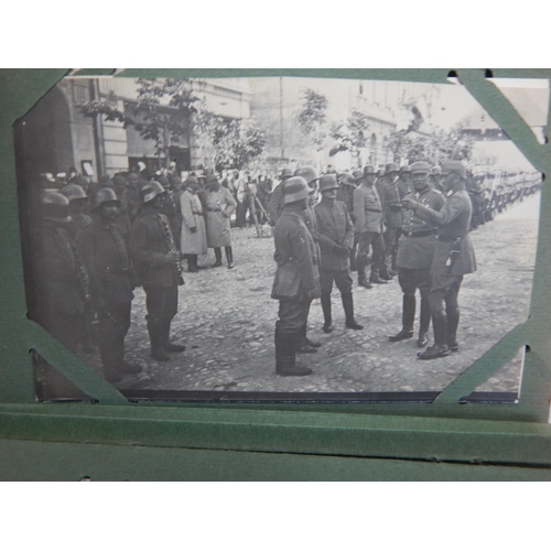 398 - WWI German Feldpost 1914/15 Containing Military Photographs.