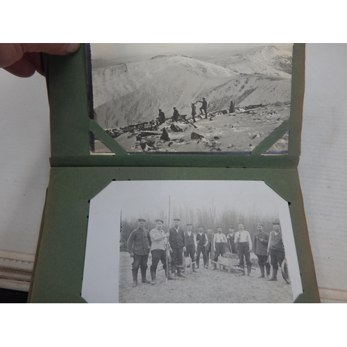 398 - WWI German Feldpost 1914/15 Containing Military Photographs.