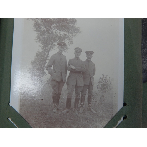 398 - WWI German Feldpost 1914/15 Containing Military Photographs.