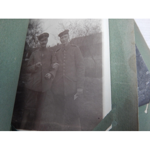 398 - WWI German Feldpost 1914/15 Containing Military Photographs.