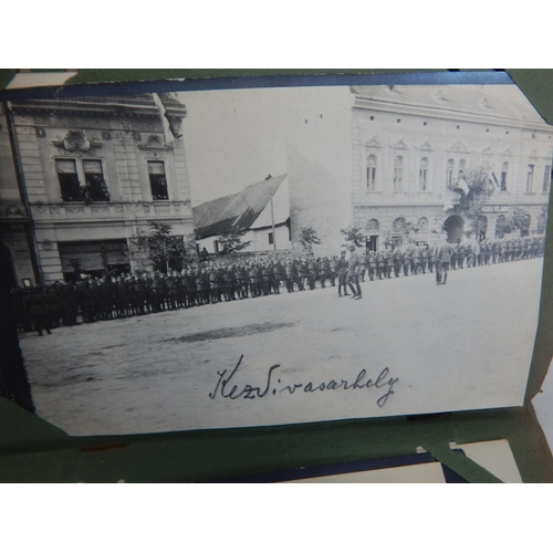 398 - WWI German Feldpost 1914/15 Containing Military Photographs.